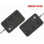 Wholesale Power Strip 6 USB Port and 3-Outlet Wall Charger Station Surge Protector 10A 2500W with 6.2ft Cord